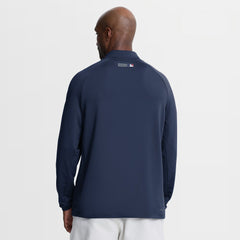 Los Angeles Dodgers Nike Authentic Collection Dri-FIT Raglan Half-Zip Pullover - Navy - Nike Sale