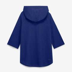 Los Angeles Dodgers Nike Authentic Collection Flux Dri-FIT Raglan 3/4-Sleeve Hooded T-Shirt - Gray - Nike on Sale