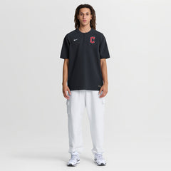 Cleveland Guardians Nike Authentic Collection Dri-FIT Quarter-Zip Windshirt - Navy - Nike Online