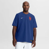 New York Mets Nike Authentic Collection Dri-FIT Quarter-Zip Windshirt - Royal - Nike Online