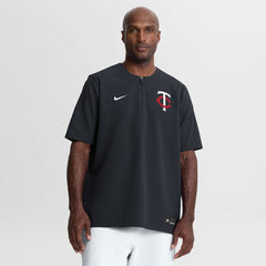 Minnesota Twins Nike Authentic Collection Dri-FIT Quarter-Zip Windshirt - Navy - Nike Discount