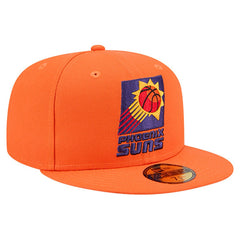 Phoenix Suns Core Logo 59FIFTY Fitted Hat Orange | New Era Lifestyle