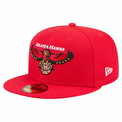 Atlanta Hawks Core Logo 59FIFTY Fitted Hat Red | New Era Near Me