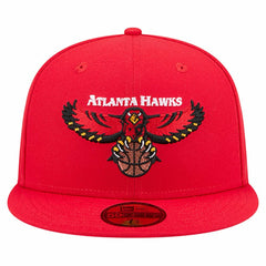 Atlanta Hawks Core Logo 59FIFTY Fitted Hat Red | New Era Near Me