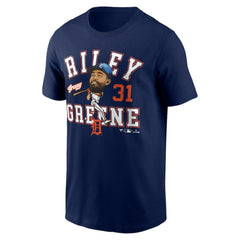 Riley Greene Detroit Tigers Fanatics Hometown Caricature T-Shirt - Navy - Fanatics Online