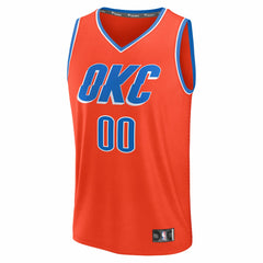 Oklahoma City Thunder Fast Break Custom Jersey Statement Edition Orange | Fanatics Lifestyle