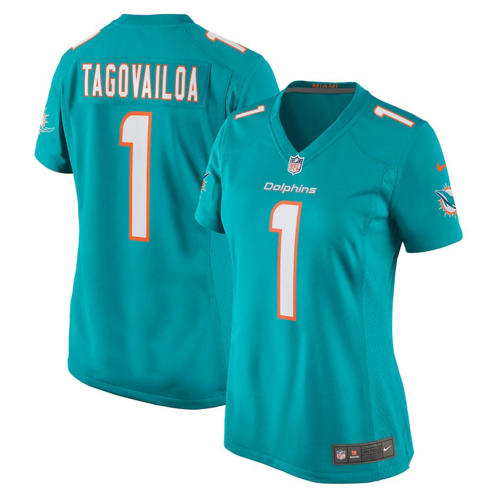 Nike Tua Tagovailoa Miami Dolphins Women's Game Jersey Aqua