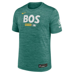 Boston Red Sox Nike Authentic Collection City Connect Velocity Dri-FIT T-Shirt - Green - Nike Online