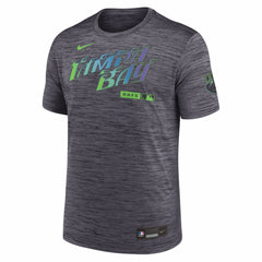 Tampa Bay Rays Nike Authentic Collection City Connect Velocity Dri-FIT T-Shirt - Black - Nike Online