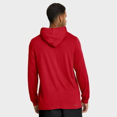 Los Angeles Angels Nike City Connect Dri-FIT Long Sleeve Hooded T-Shirt - Red - Nike Lifestyle