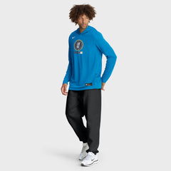 Philadelphia Phillies Nike City Connect Dri-FIT Long Sleeve Hooded T-Shirt - Blue - Nike Sale