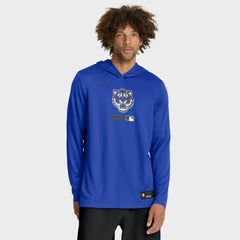 Detroit Tigers Nike City Connect Dri-FIT Long Sleeve Hooded T-Shirt - Royal - Nike on Sale