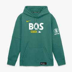 Boston Red Sox Nike Authentic Collection City Connect Therma-FIT Hoodie - Green - Nike Lifestyle
