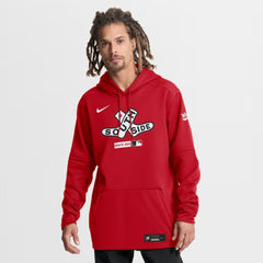 Chicago White Sox Nike Authentic Collection City Connect Therma-FIT Hoodie - Red - Nike on Sale