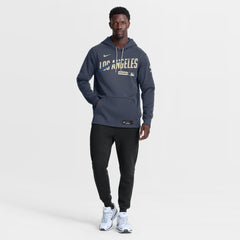 Los Angeles Dodgers Nike Authentic Collection City Connect Therma-FIT Hoodie - Navy - Nike on Sale