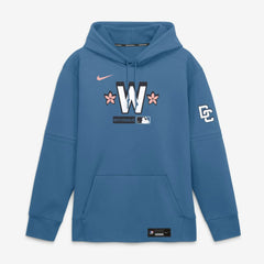 Washington Nationals Nike Authentic Collection City Connect Therma-FIT Hoodie - Blue - Nike Lifestyle