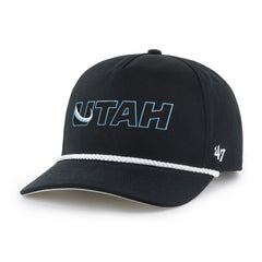 Utah Mammoth '47 Rope Hitch Adjustable Hat - Black - NHL 203163035