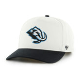 Utah Mammoth '47 Two-Tone Hitch Adjustable Hat - White/Black - NHL 203163036