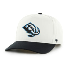 Utah Mammoth '47 Two-Tone Hitch Adjustable Hat - White/Black - NHL 203163036