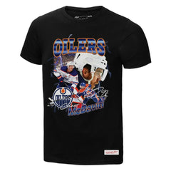 Connor McDavid Edmonton Oilers Mitchell & Ness 2.0 Player Graphic T-Shirt - Black - NHL 203164808