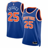 Mikal Bridges New York Knicks Unisex Swingman Jersey Icon Edition Blue | Nike Lifestyle