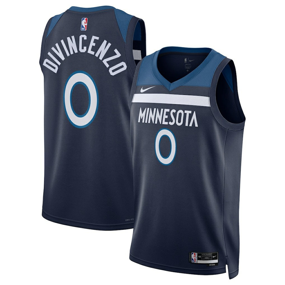 Donte DiVincenzo Minnesota Timberwolves Unisex Swingman Jersey Icon Edition Navy | Nike for sale