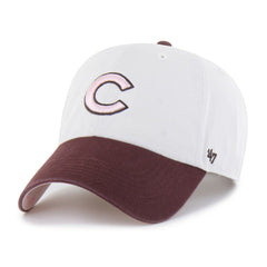 Chicago Cubs '47 Unisex Love Letter Clean Up Adjustable Hat - Stone/Burgundy - 47 brand on Sale