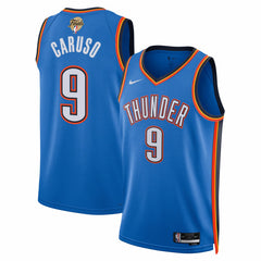Alex Caruso Oklahoma City Thunder Unisex 2025 NBA Finals Swingman Jersey Icon Edition Blue | Nike US