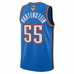 Isaiah Hartenstein Oklahoma City Thunder Unisex 2025 NBA Finals Swingman Jersey Icon Edition Blue | Nike outlet