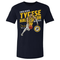 Tyrese Haliburton Indiana Pacers 500 Level Slant T-Shirt Navy