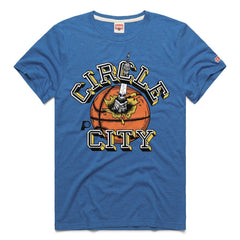 Indiana Pacers Homage Unisex Circle City Tri-Blend T-Shirt Royal