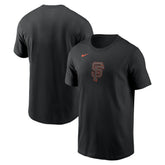 San Francisco Giants Nike Color Pop T-Shirt - Black - Nike Online