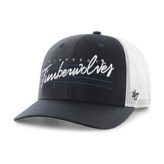Minnesota Timberwolves '47 Downburst Trucker Adjustable Hat Navy | 47 brand Near Me