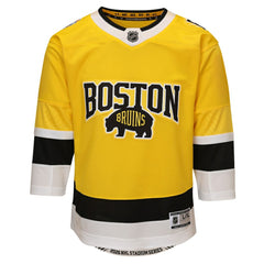Boston Bruins Outerstuff Youth 2026 Stadium Series Premier Jersey - Gold - NHL 203167775