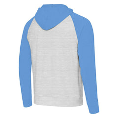 Los Angeles Chargers Antigua Urgent Pullover Hoodie Powder Blue/Gray