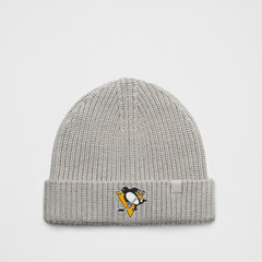 Pittsburgh Penguins lululemon Unisex Close-Fit Wool-Blend Ribbed Beanie - Heathered Gull Grey - NHL 203169747