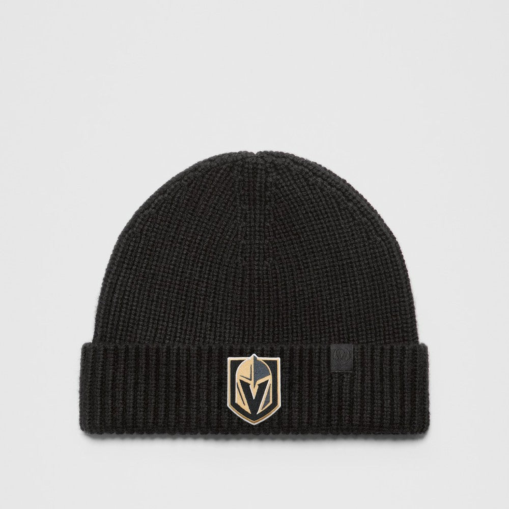 Vegas Golden Knights lululemon Unisex Close-Fit Wool-Blend Ribbed Beanie - Black - NHL 203169763