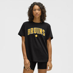 Boston Bruins lululemon Women's All Yours Organic Cotton T-Shirt - Black - NHL 203169853