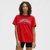 Washington Capitals lululemon Women's All Yours Organic Cotton T-Shirt - True Red - NHL 203169875