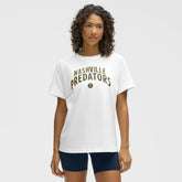 Nashville Predators lululemon Women's All Yours Organic Cotton T-Shirt - White - NHL 203169883