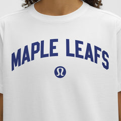 Toronto Maple Leafs lululemon Women's All Yours Organic Cotton T-Shirt - White - NHL 203169888