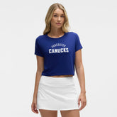 Vancouver Canucks lululemon Women's Cates T-Shirt - Larkspur - NHL 203169911