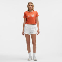 Edmonton Oilers lululemon Women's Cates T-Shirt - Sienna - NHL 203169913