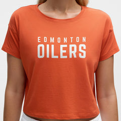 Edmonton Oilers lululemon Women's Cates T-Shirt - Sienna - NHL 203169913