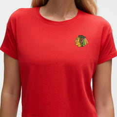 Chicago Blackhawks lululemon Women's Cates T-Shirt - True Red - NHL 203169917