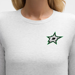 Dallas Stars lululemon Women's Love Long Sleeve T-Shirt - Heathered Core Ultra Light Grey - NHL 203169988