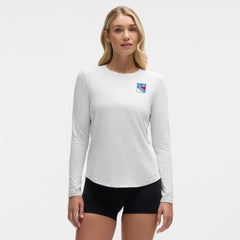 New York Rangers lululemon Women's Love Long Sleeve T-Shirt - Heathered Core Ultra Light Grey - NHL 203169996