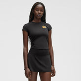Chicago Blackhawks lululemon Women's Baby T-Shirt - Black - NHL 203170009