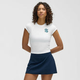 Seattle Kraken lululemon Women's Baby T-Shirt - White - NHL 203170031