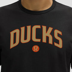 Anaheim Ducks lululemon Organic Cotton Classic-Fit T-Shirt - Black - NHL 203170039